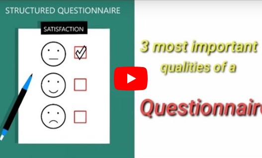 M&E Labs: A series on fundamentals of M&E for beginners | Structured Questionnaires.